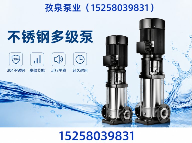 瓯海区立式多级离心泵展示图